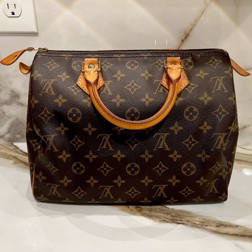 Vintage Louis Vuitton Speedy 30 with Dust Bag